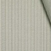 Flo Stripe Cotton Fabric in Charcoal