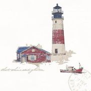Deauville Lighthouse Wallpaper