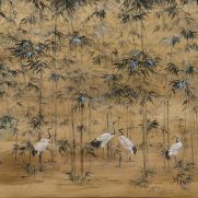 Sample-Garzas Mural Wallpaper Sample