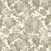Sample-Gilded Damask Fabric Sample