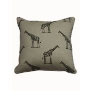 Giraffe Print Cushion
