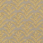 Royal Frond Embroidered Linen