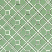 Green Trellis Wallpaper