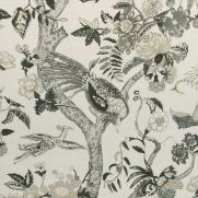 Grey Bird Fabric