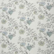 Nine Flowers Linen Fabric