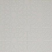 Knot Garden Wallpaper Trellis Grey