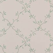 Sample-Leaf Trellis Wallpaper Sample