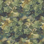 English Oak Velvet Fabric