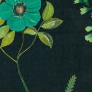 Sample-Botanical Flora Velvet Fabric Sample