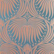 Lotus Wallpaper De Nimes Copper