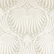 Lotus Wallpaper Old White Clunch