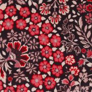 Marquess Garden Cotton Velvet Fabric Lacquer