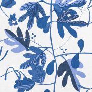 Matisse Leaf Linen Fabric