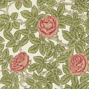 Sample-Rambling Rose Wallpaper Sample