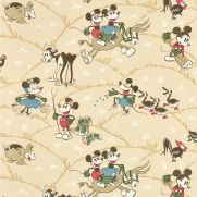 Mickey & Minnie - At the Farm Wallpaper