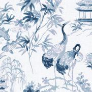 Sample-Ming Pagoda Wallpaper Sample