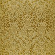Mitford Weave Yellow Damask Fabric