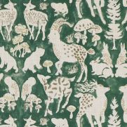 Fauna And Fungi Fabric