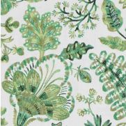 Sample-Flora Embroidered Fabric Sample