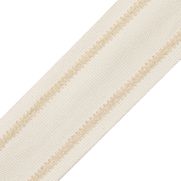 Nantucket Strie Border Creme
