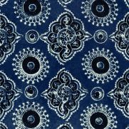 Blue Linen Fabric