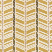 Sample-Woodbridge Stripe Embroidered Fabric Sample