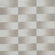 Nicobar Outdoor Fabric Flax Neutral Checkered