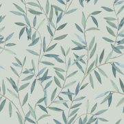 Oliveraie Wallpaper Blue