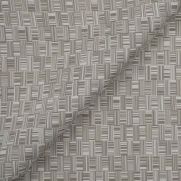 Panay Outdoor Fabric Flax Grey Geometric