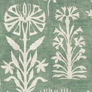 Papyrus Wallpaper Malachite Green