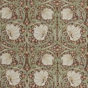 Pimpernel Fabric in Brick