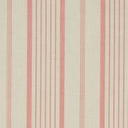 Pink Ticking Linen Fabric