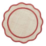 Rice Paper Scalloped Placemat 