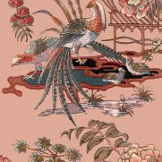 Sample-Sacred Pheasants Wallpaper Sample