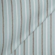 Samoa Stripe Outdoor Fabric Soft Sky Blue