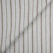 Samoa Stripe Outdoor Fabric Stone Light Grey