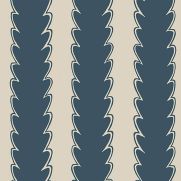 Scallop Stripe Wallpaper