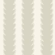 Scallop Stripe Wallpaper