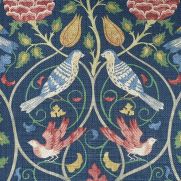 Bird Print Fabric Upholstery