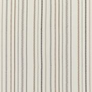 Sintra Embroidered Fabric Stone Neutral Grey Striped