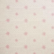 Spot and Star Linen Union Fabric
