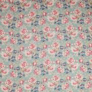 Stratton Garden Linen Fabric Dove Grey Rose