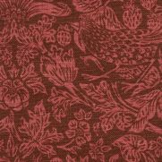 Strawberry Meadow Linen Fabric