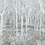 Sylvania Wallpaper Grey Forest