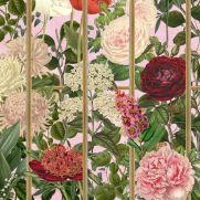 Sample-The Imperial Flora Mural Wallpaper Sample