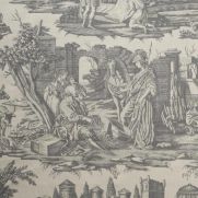 Sample-Alexander the Great Toile Fabric Sample