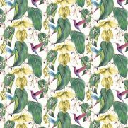 Sample-Trailing Orchid Indoor-Outdoor Fabric Sample