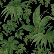 Tropical Velvet Curtain Fabric