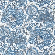 Westmont Wallpaper Blue Large Floral Print