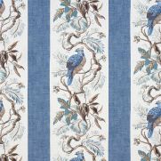 Williamson Fabric Blue Bird Striped